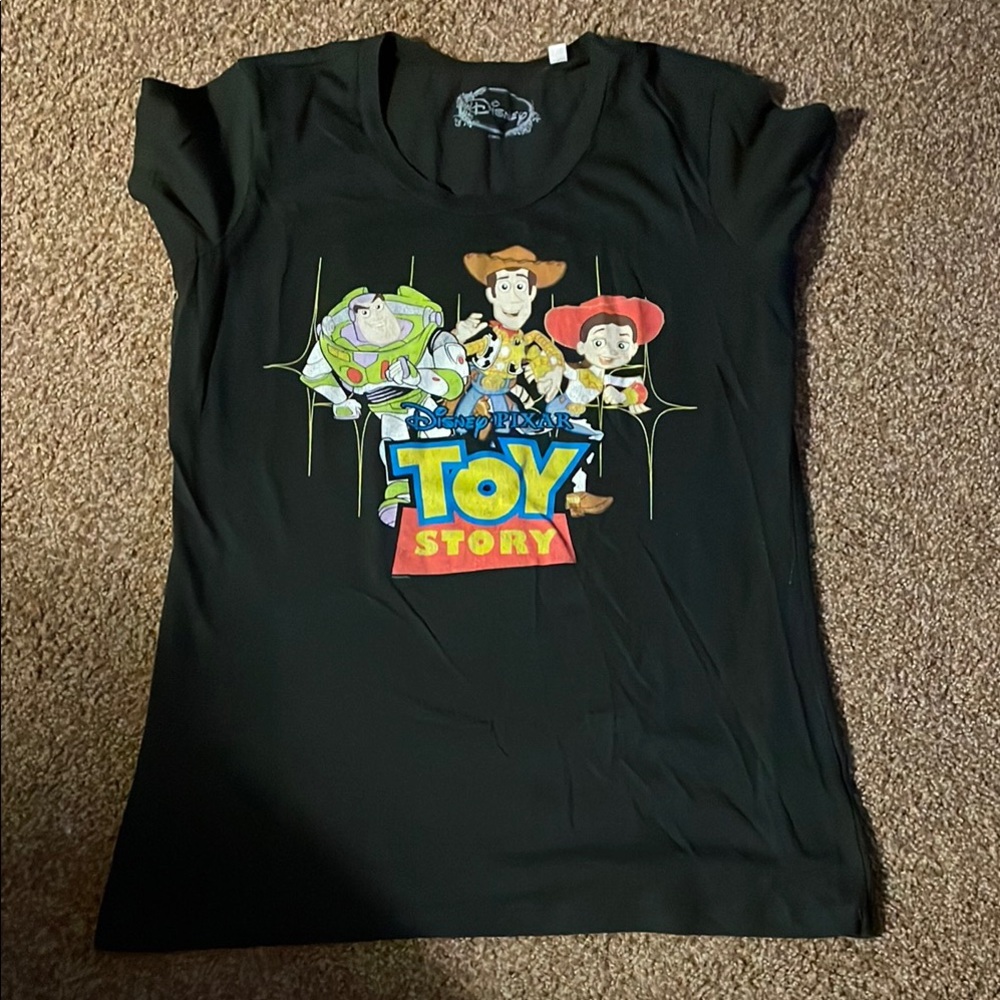 Disney Gray Graphic Short Sleeve T-Shirt